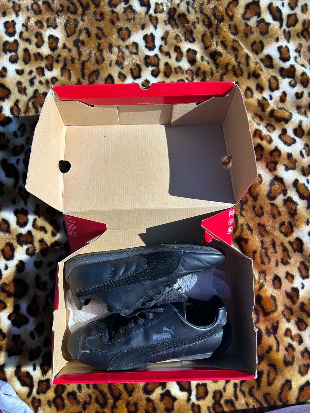 Deadstock Puma Turin Speedcat Y2K Black Low Top Sneakers 11